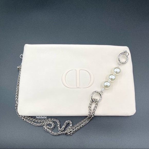 🆕 Dior Beauty Cosmetic Case to Convertible Crossbody Bag Purse, New Handbag - Picture 4 of 13